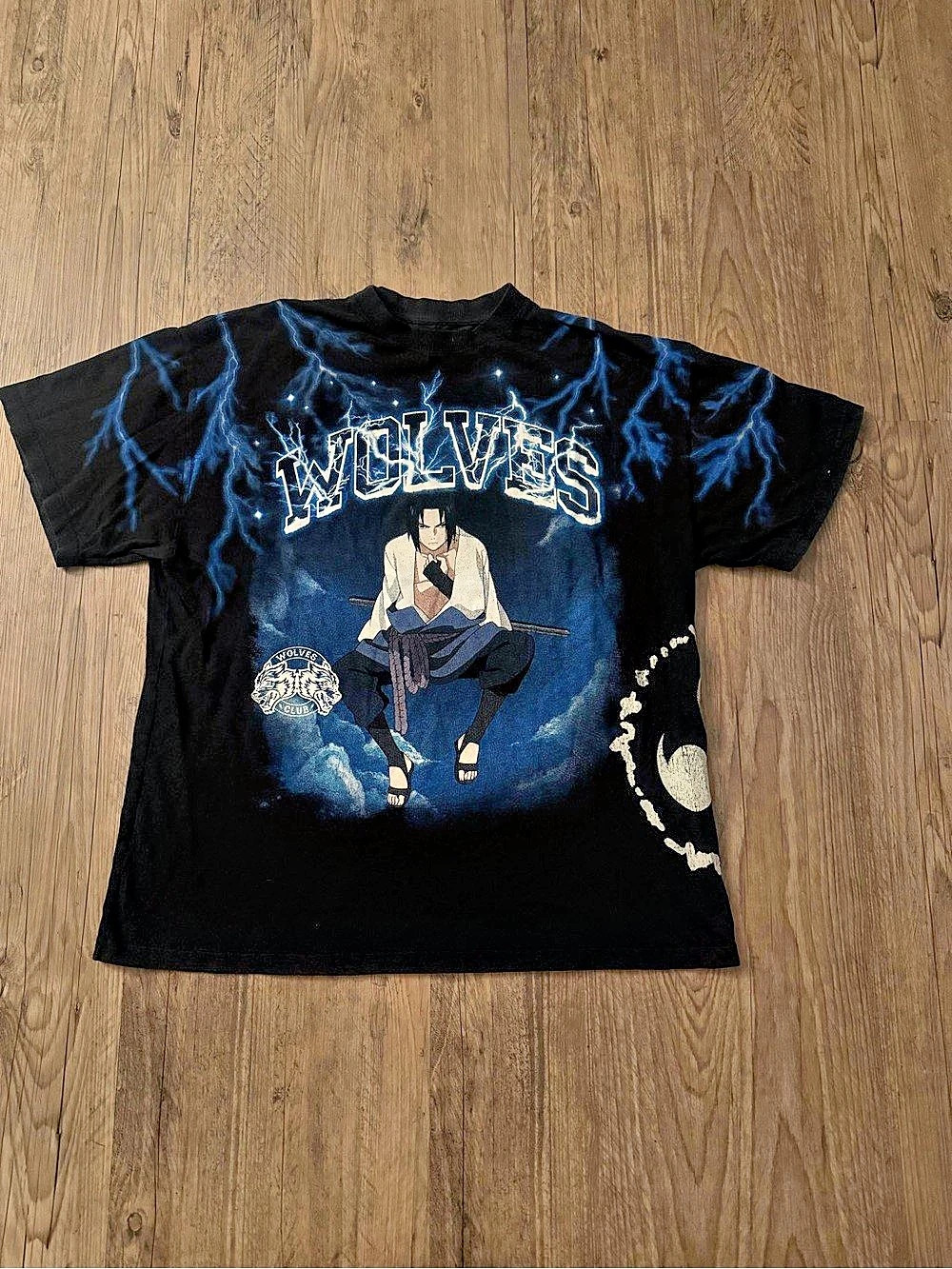 Darc Sport x Naruto Shippuden Sasuke Uchiha Oversized Tee